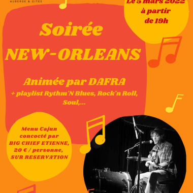 SOIRÉE NEW-ORLEANS