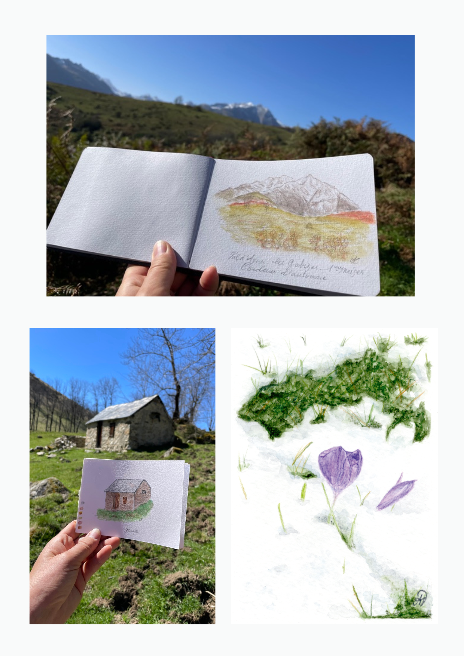 Cours daquarelle avec Astrid